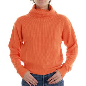 MAGLIA COLLO ALTO ARANCIO